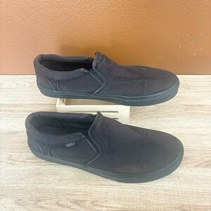 Vans black slip-on skate shoes Men’s Size US 11.5